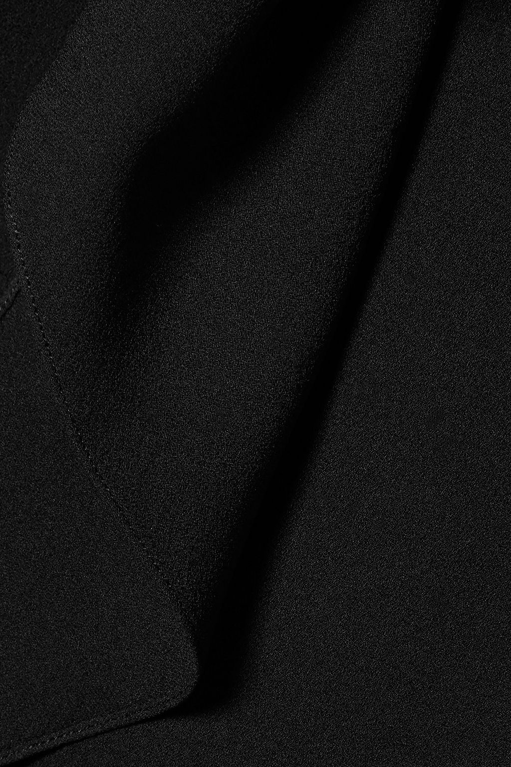 THE ROW Oversized pussy-bow silk-crepe blouse