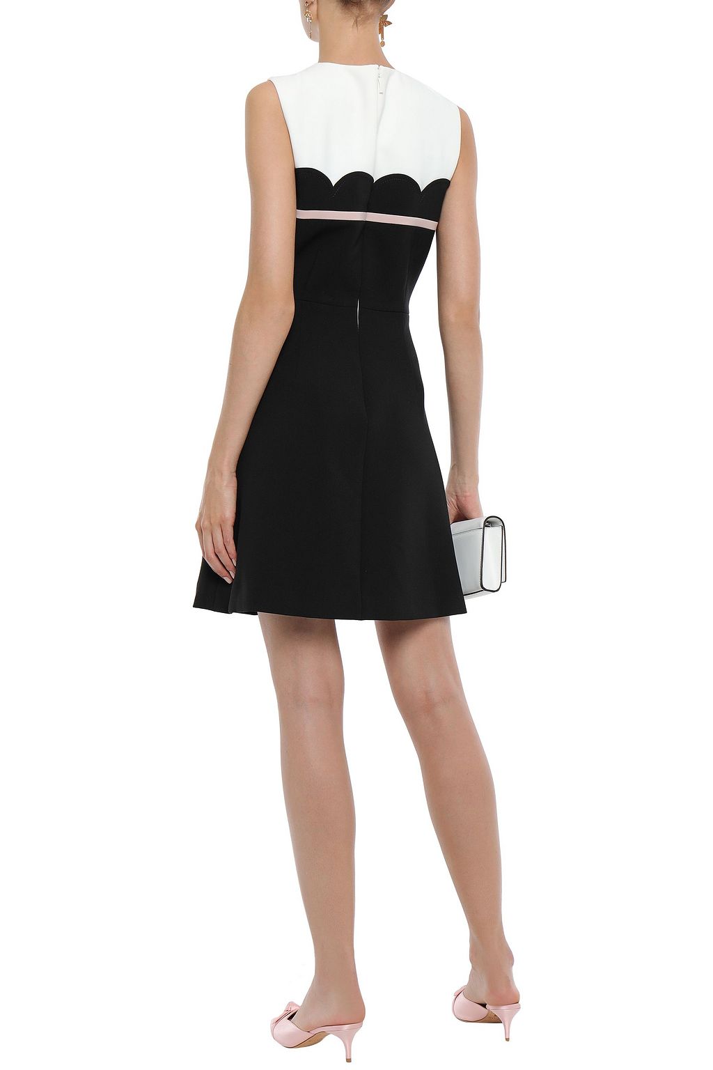 kate spade bow tie crepe a line dress