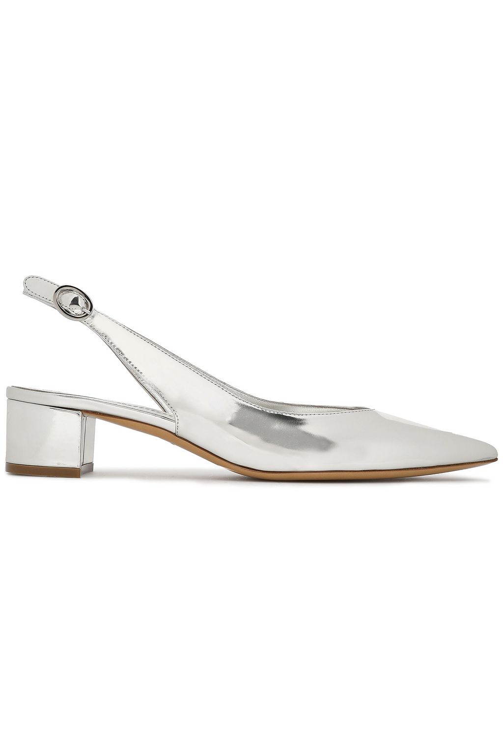 mansur gavriel glitter slingback