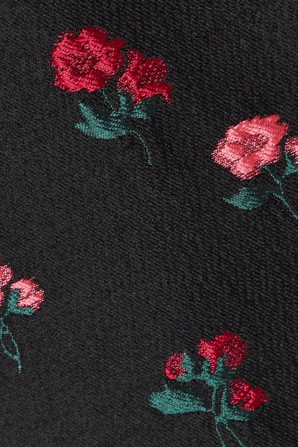 LELA ROSE Wool-blend jacquard coat