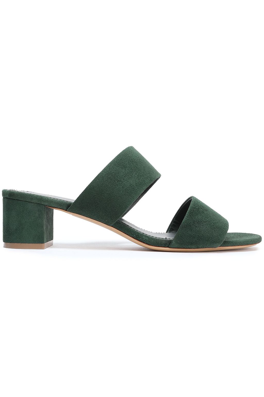 dark green sandals