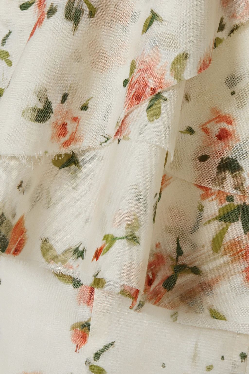 BROCK COLLECTION Dailey floral-print cotton-voile peplum dress