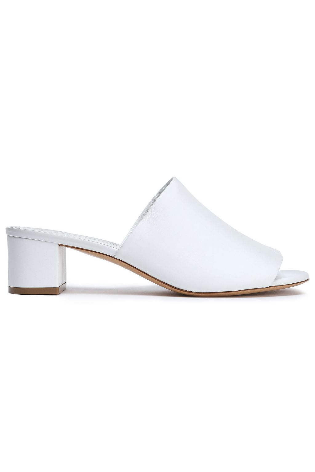 mansur gavriel leather mules