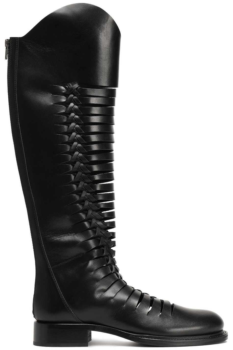 ann demeulemeester knee boots