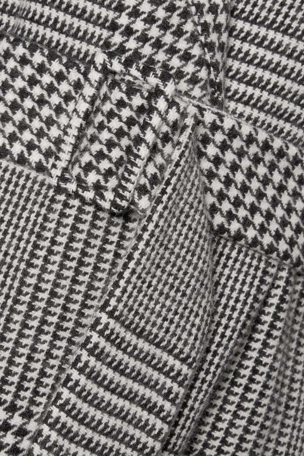 GABRIELA HEARST Belted Prince of Wales checked cashmere-blend coat