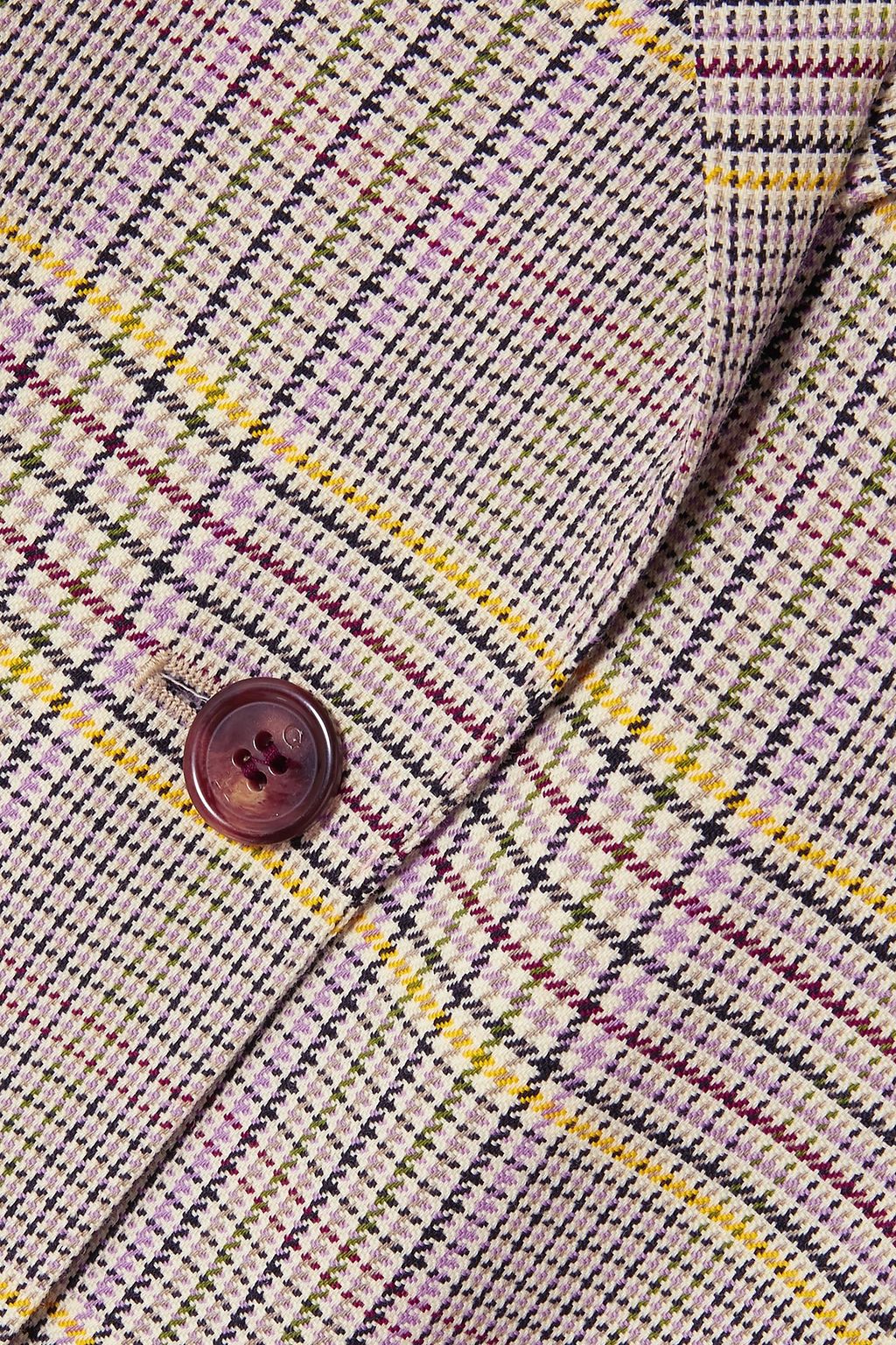 GABRIELA HEARST Sophie checked wool-blend blazer