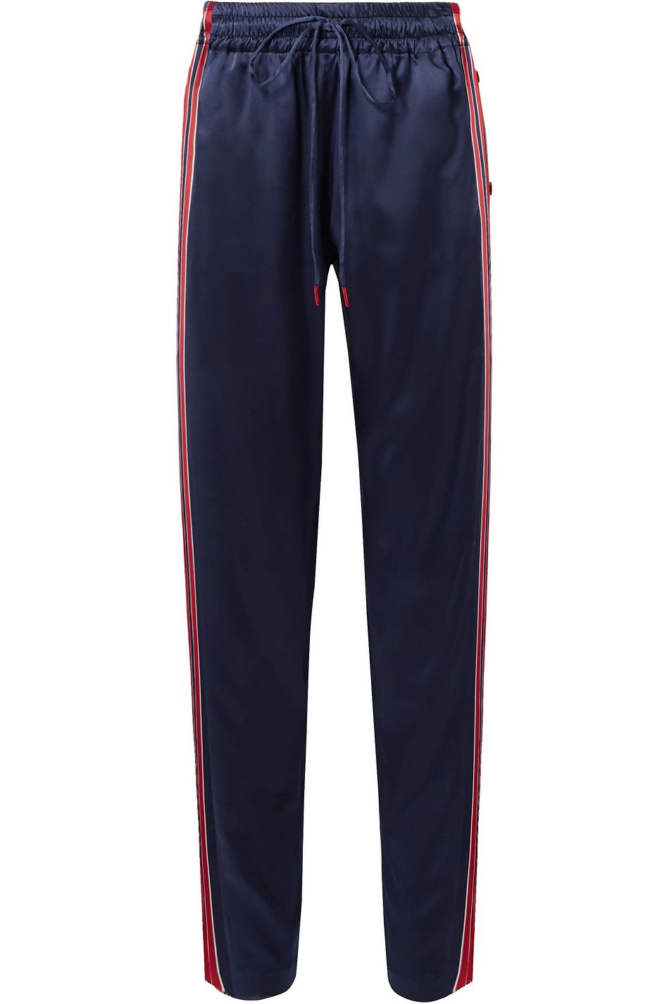 snap up track pants