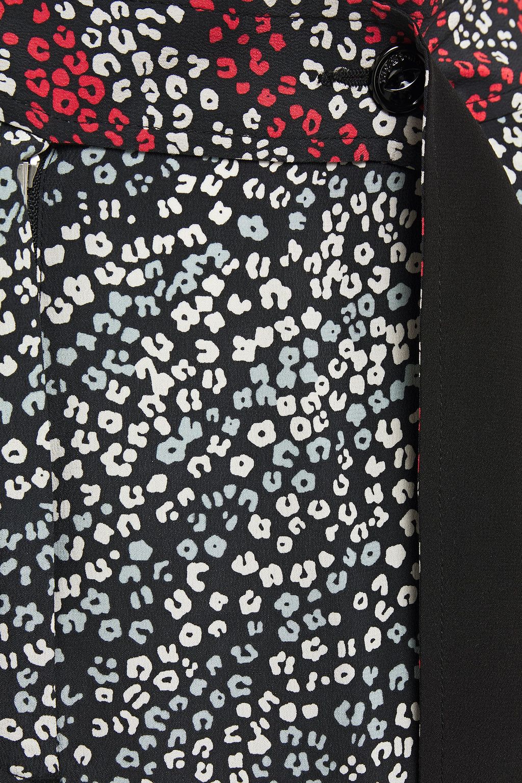 RAG & BONE Printed silk straight-leg pants