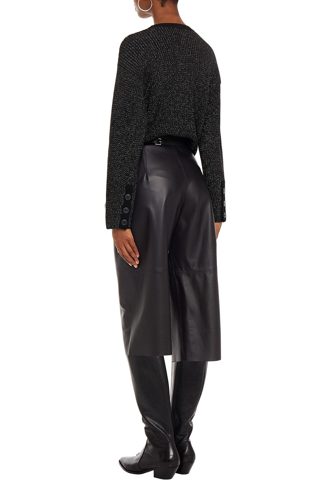 RAG & BONE Metallic knitted sweater