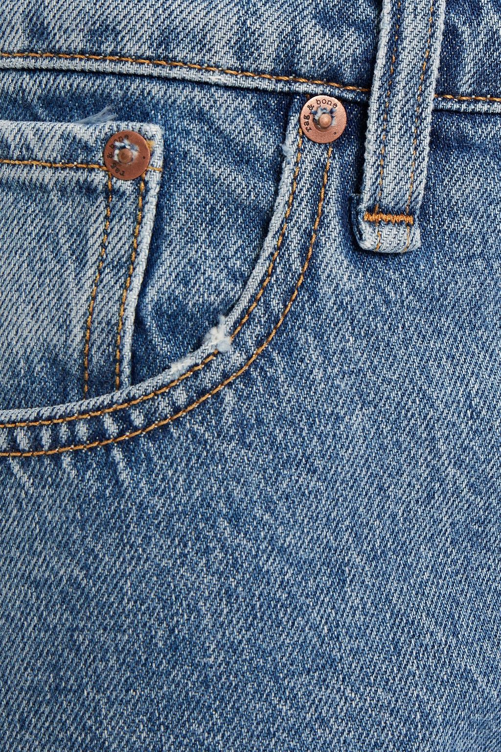 RAG & BONE Distressed denim shorts