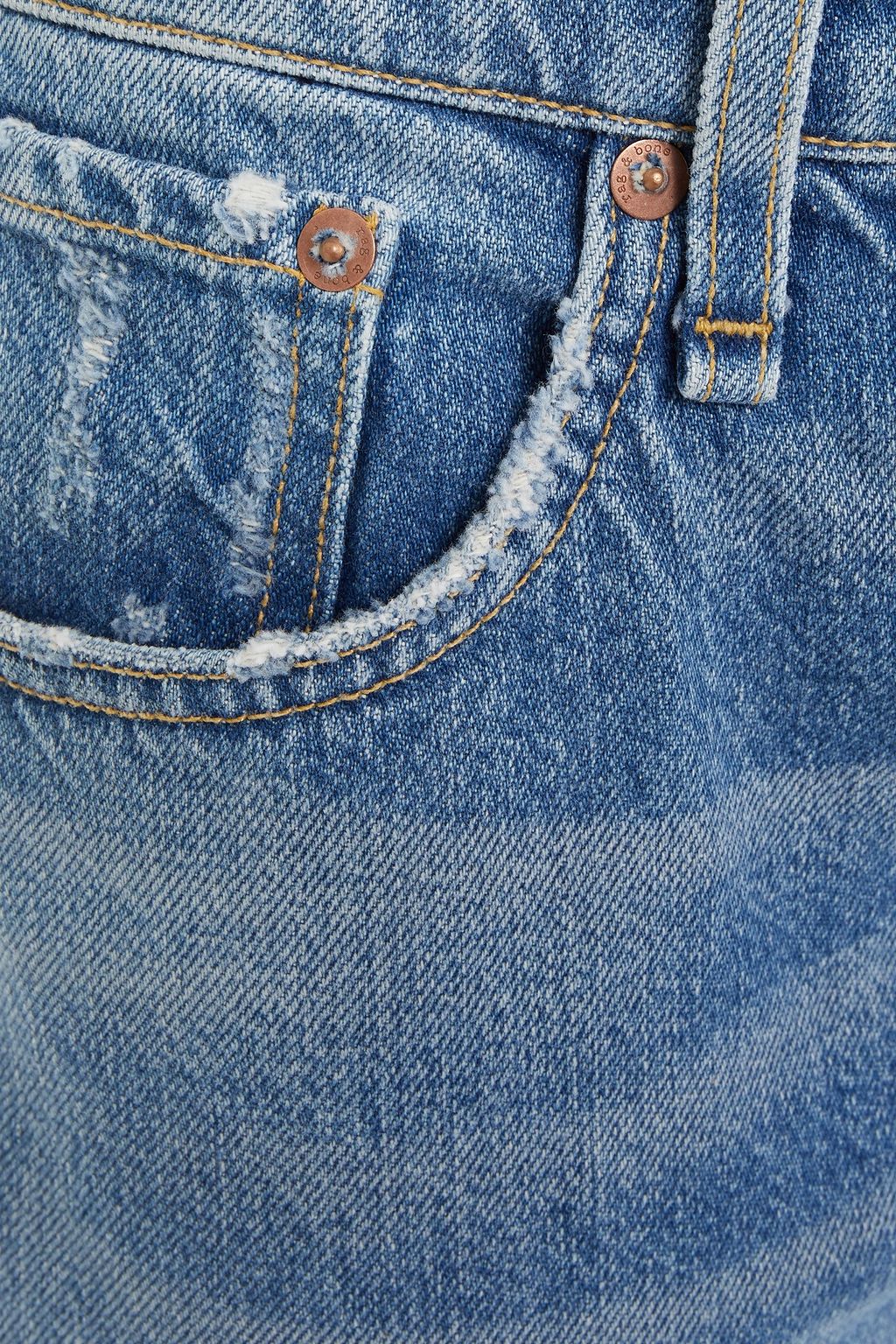RAG & BONE Rosa distressed boyfriend jeans