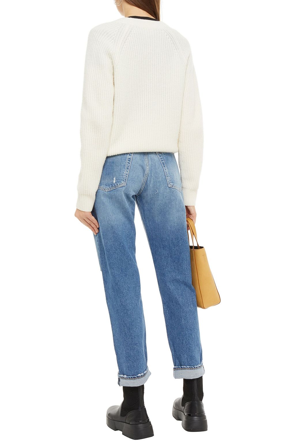 RAG & BONE Rosa distressed boyfriend jeans