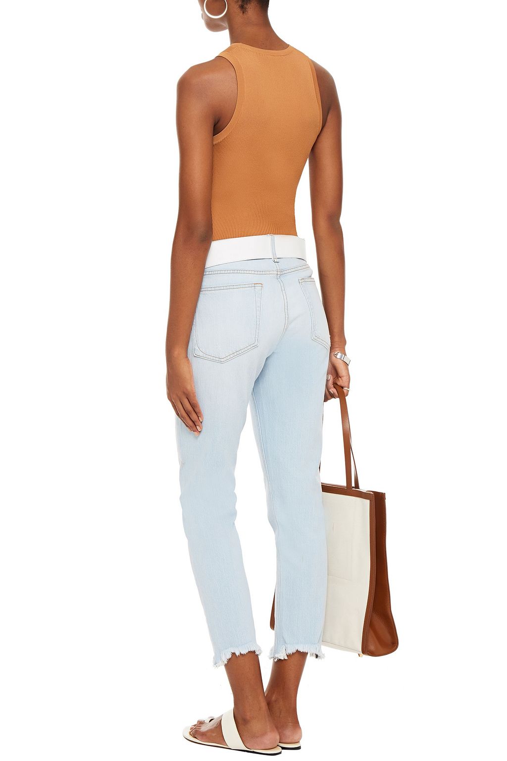 RAG & BONE Dre distressed slim boyfriend jeans