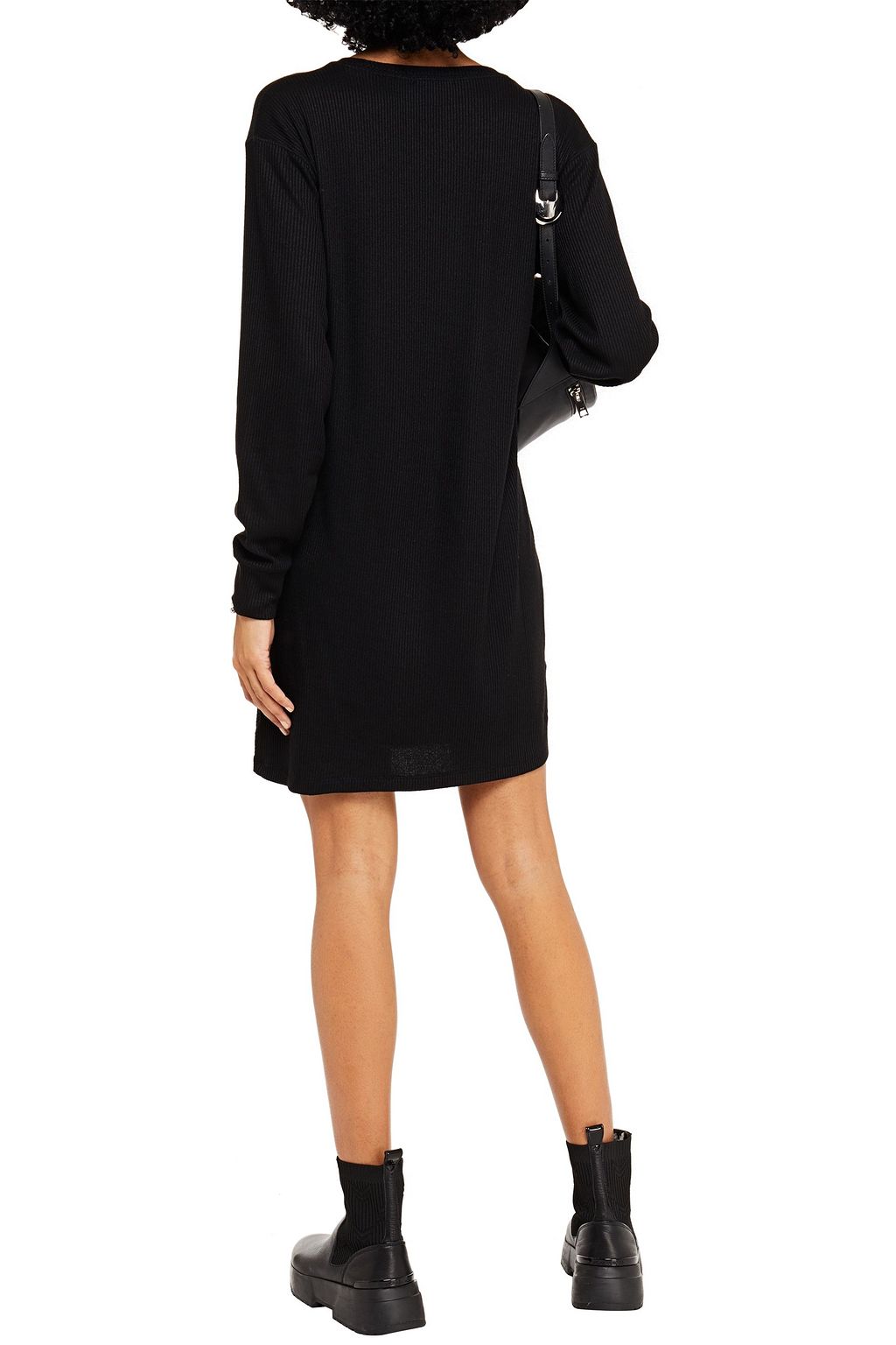 RAG & BONE Ribbed jersey mini dress