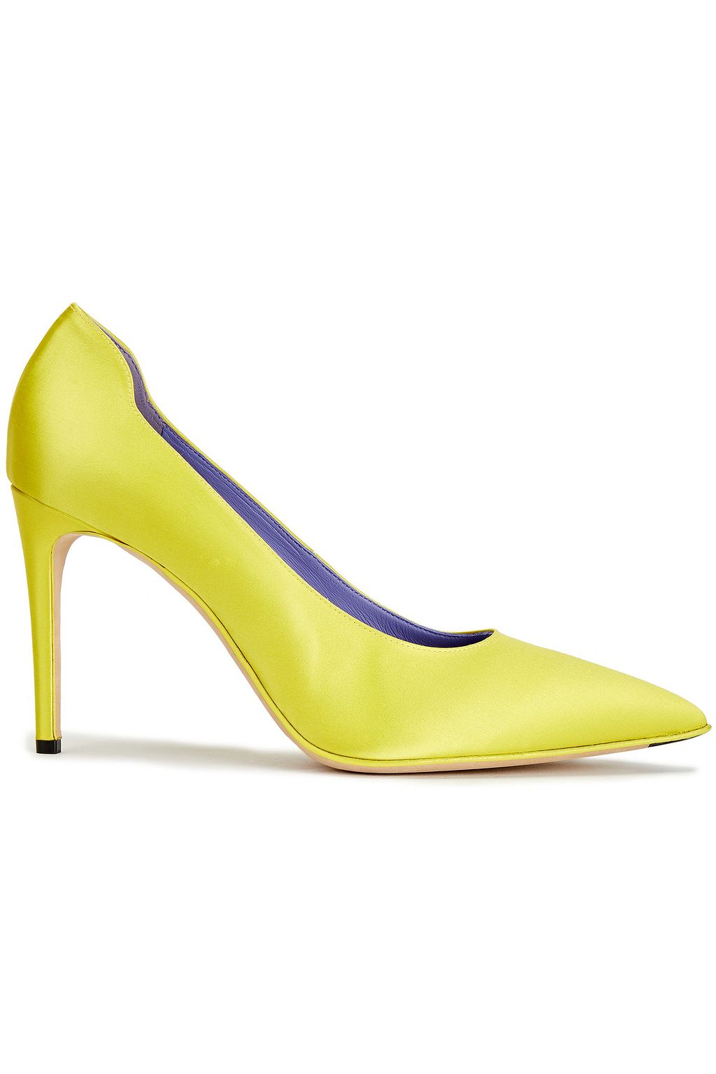 bright yellow pumps