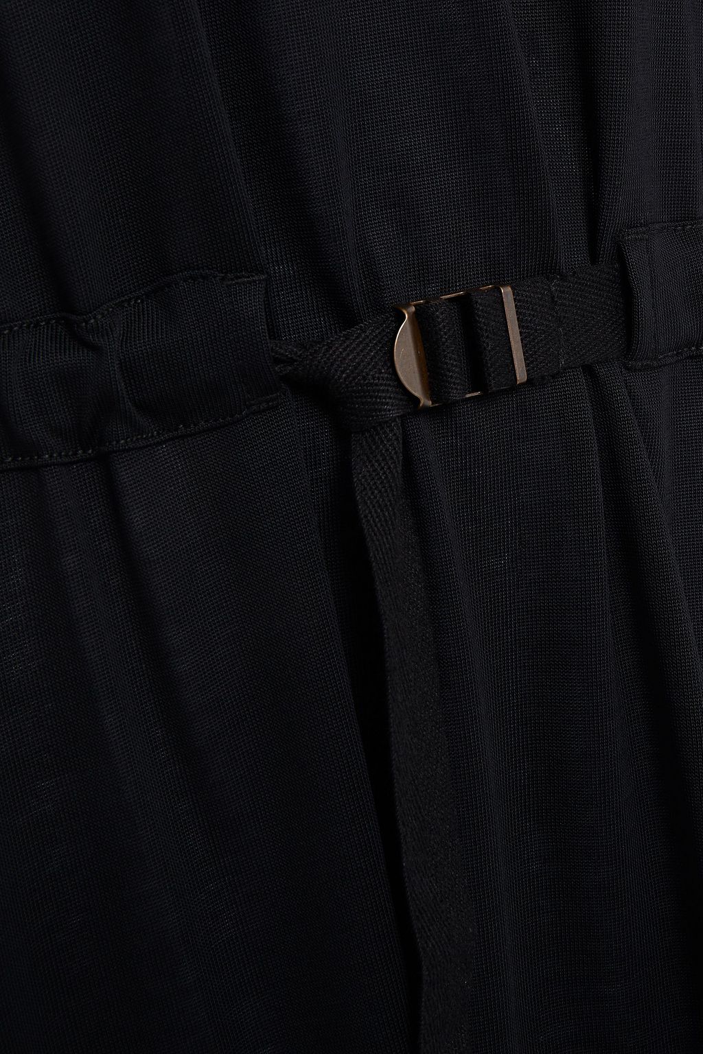 RAG & BONE Rower belted stretch-jersey midi dress