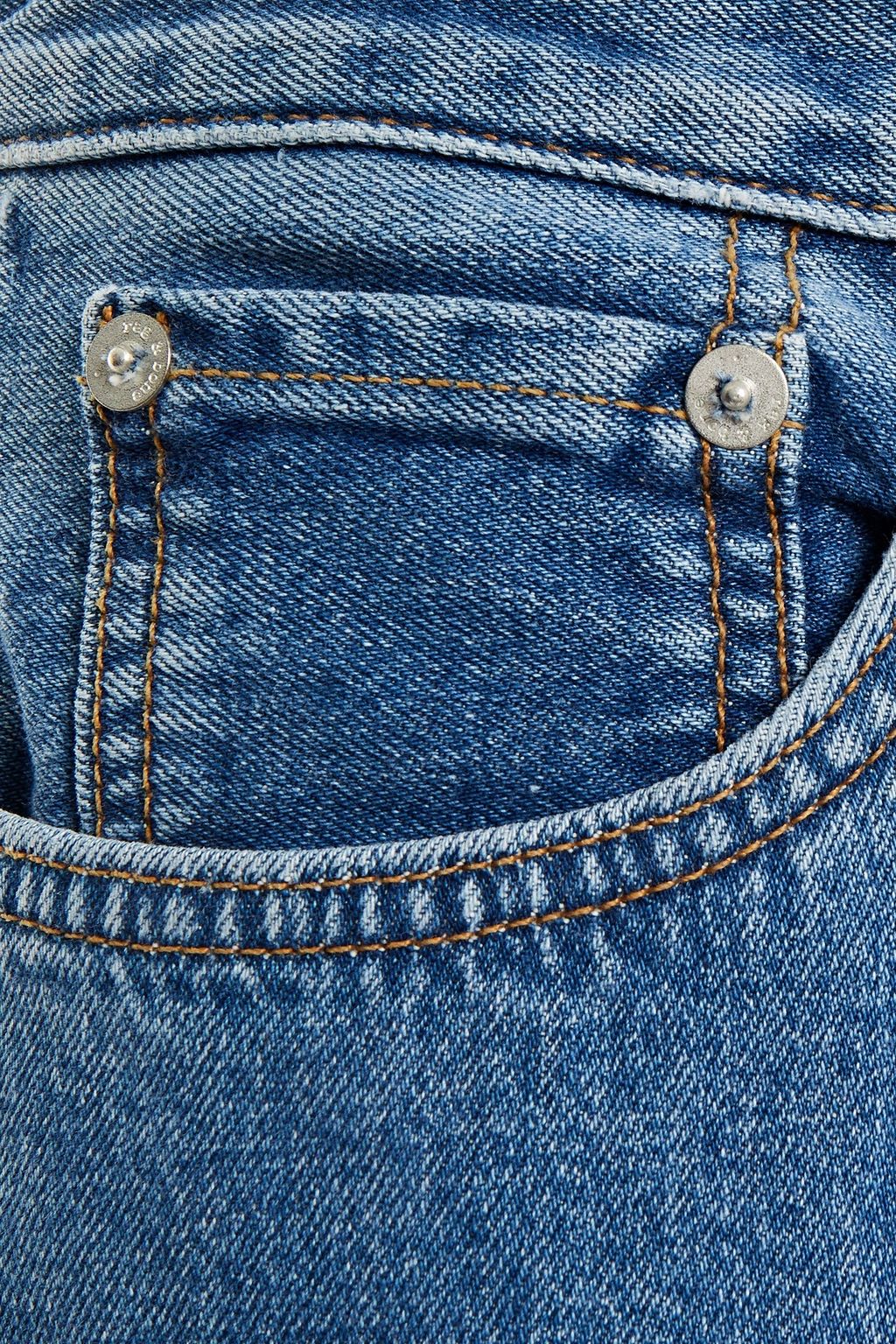 RAG & BONE High-rise straight-leg jeans