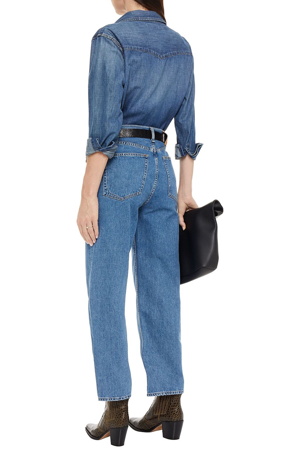RAG & BONE High-rise straight-leg jeans