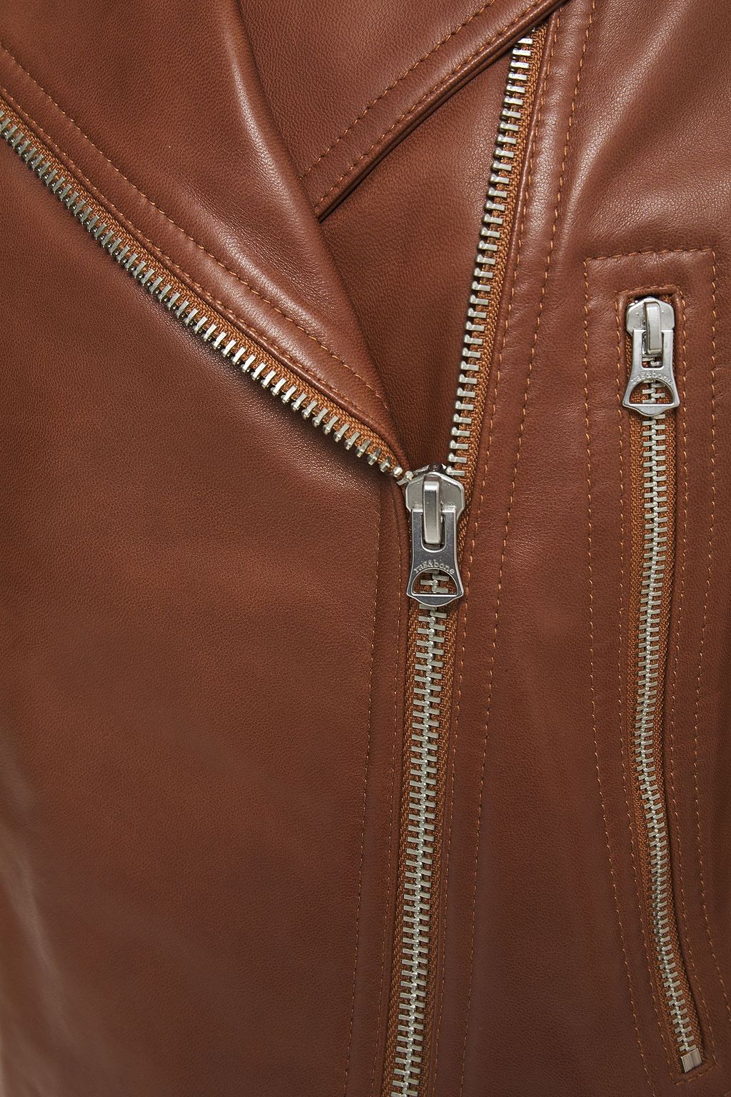 RAG & BONE Mack leather biker jacket