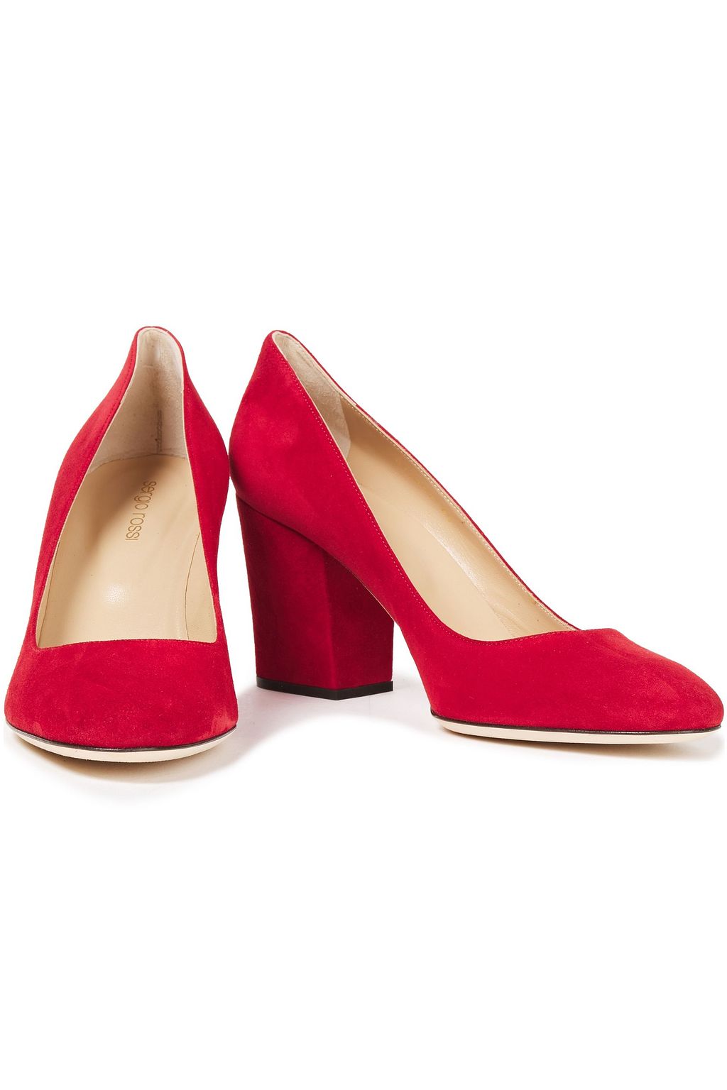 SERGIO ROSSI Suede pumps