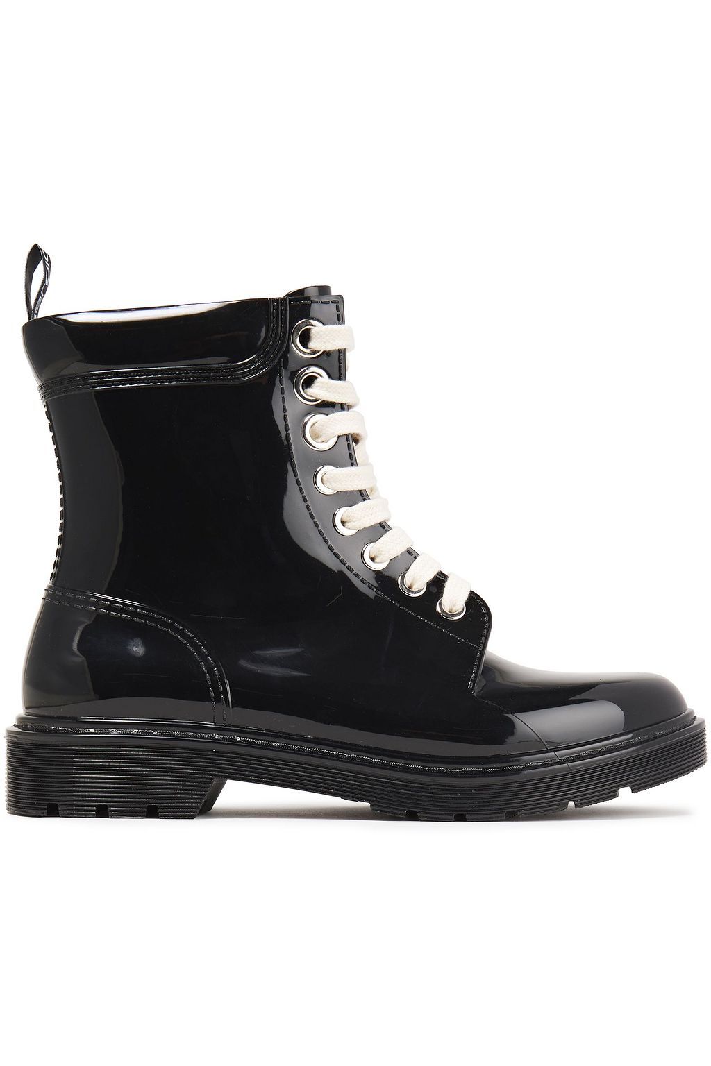 rubber combat boots