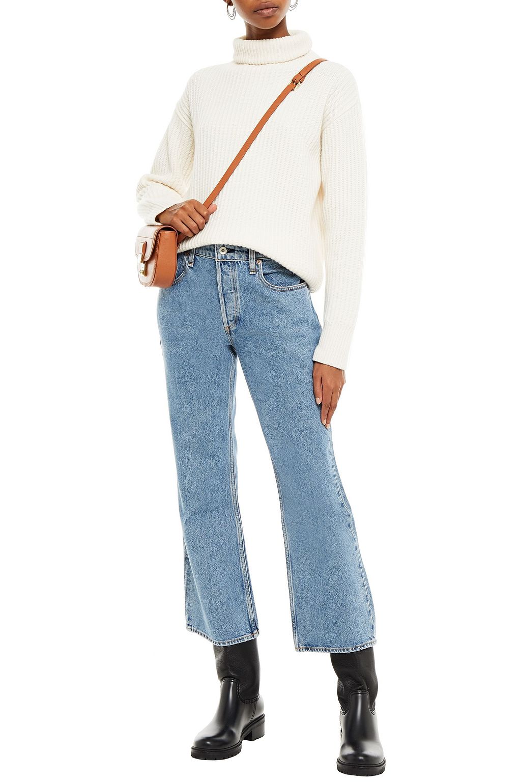 RAG & BONE Mid-rise kick-flare jeans