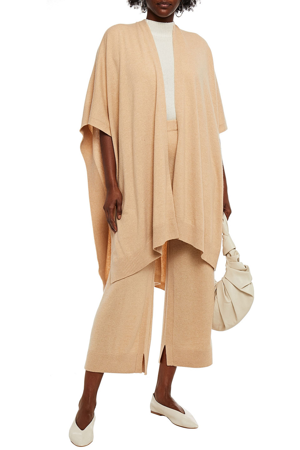 Rosetta Getty Cashmere Cape In Neutrals