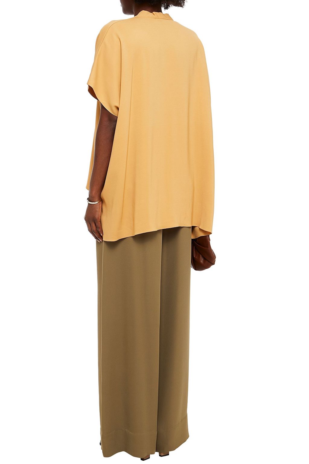 ROSETTA GETTY Stretch-cady tunic