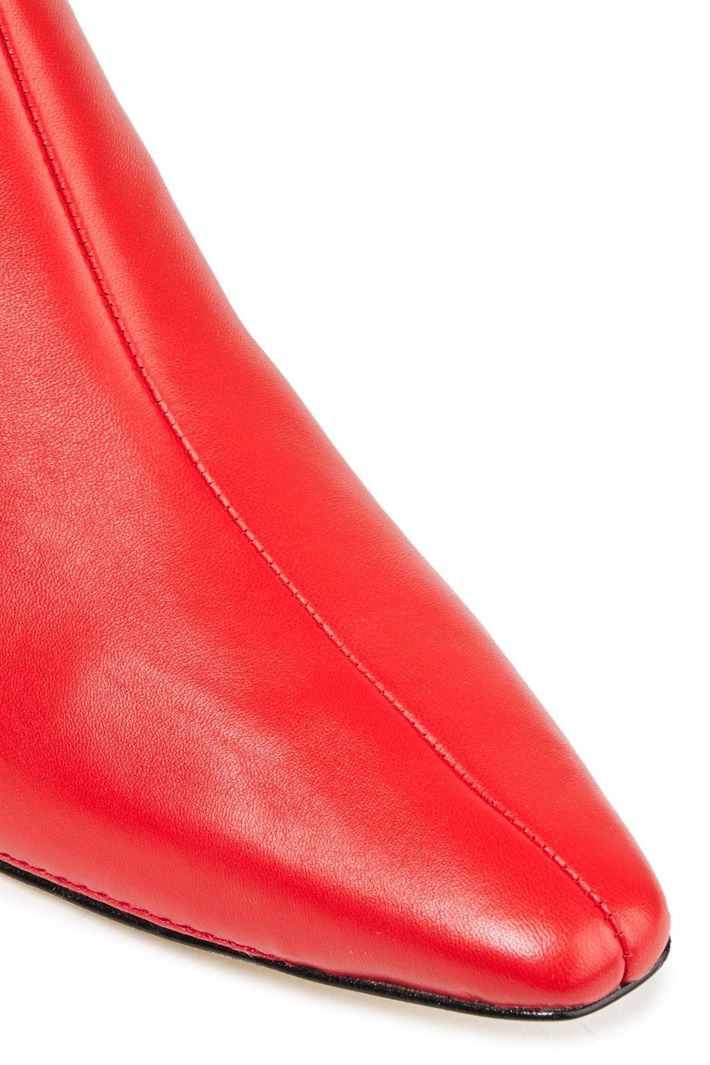 RAG & BONE Jet smooth and perforated leather ankle boots