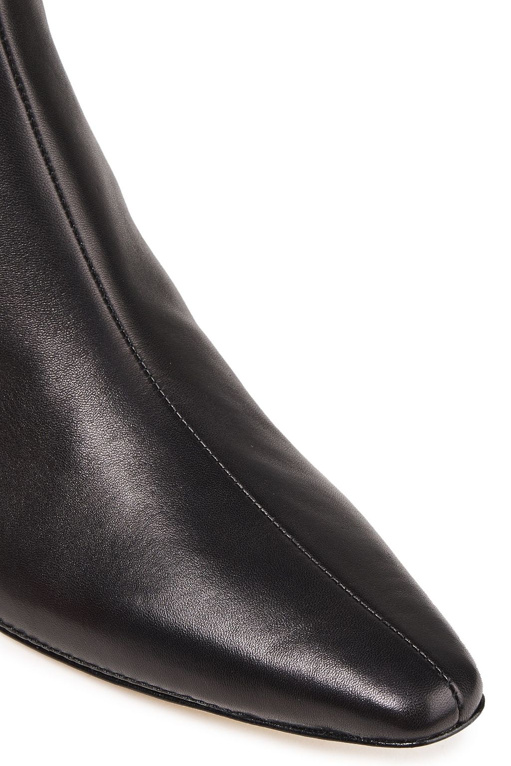 RAG & BONE Jet smooth and perforated leather ankle boots