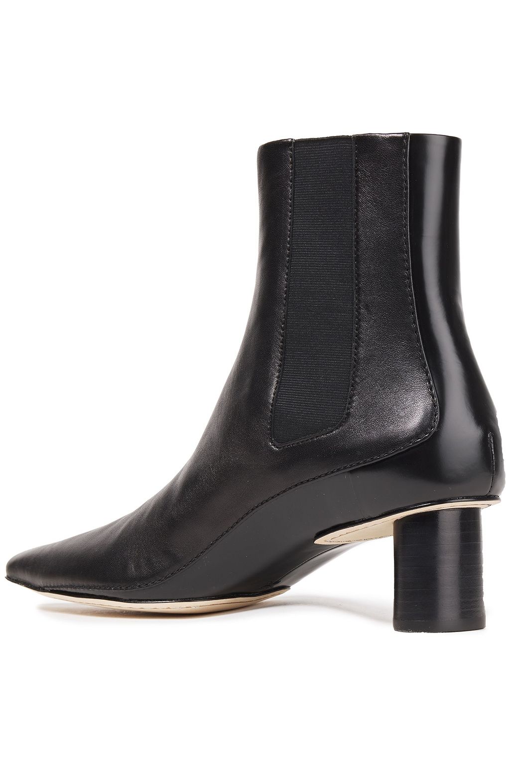 RAG & BONE Jet smooth and perforated leather ankle boots