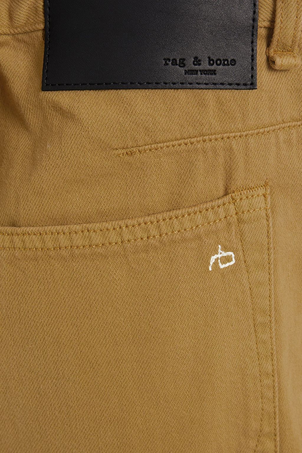 RAG & BONE High-rise straight-leg jeans