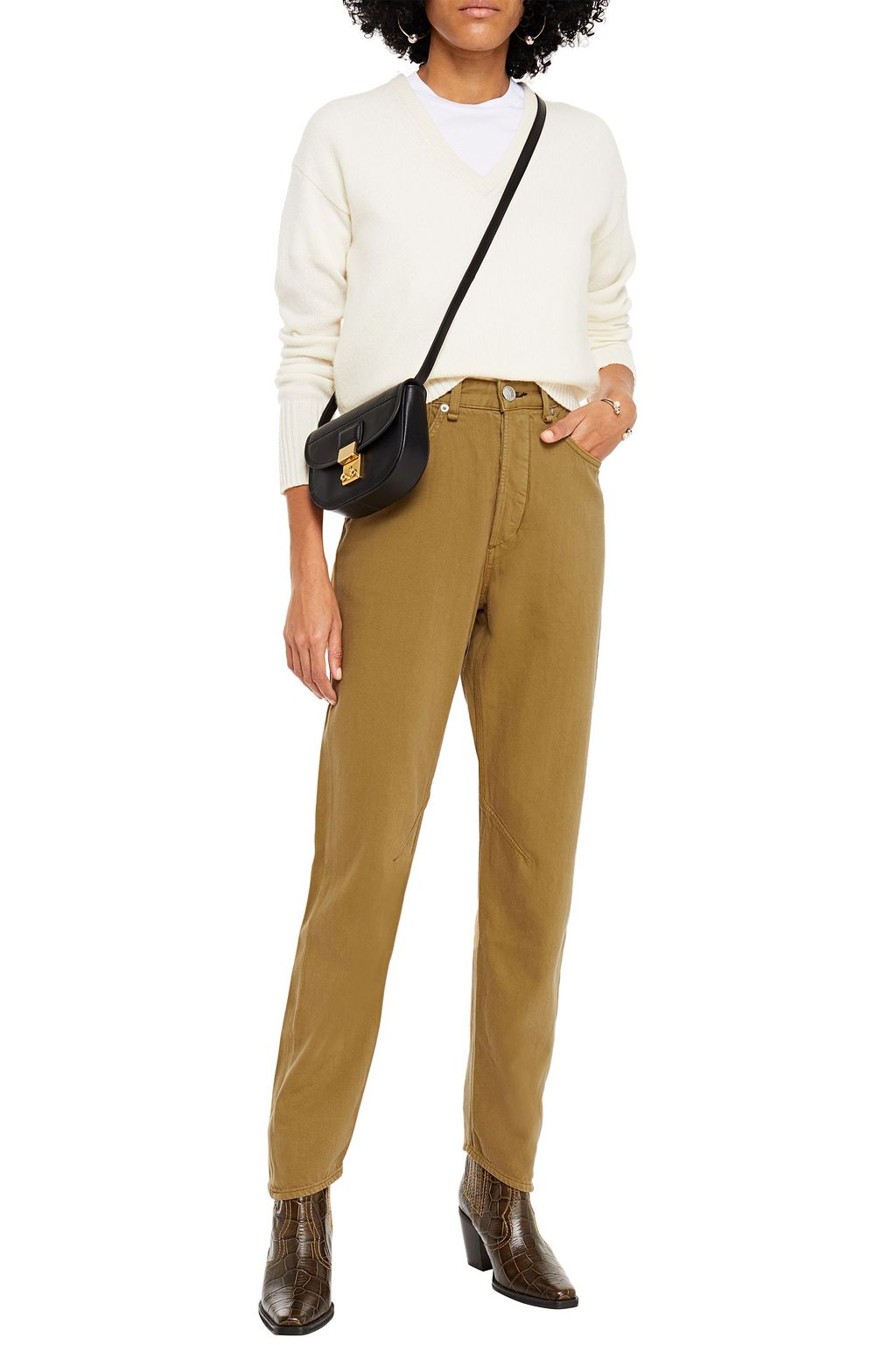 RAG & BONE High-rise straight-leg jeans