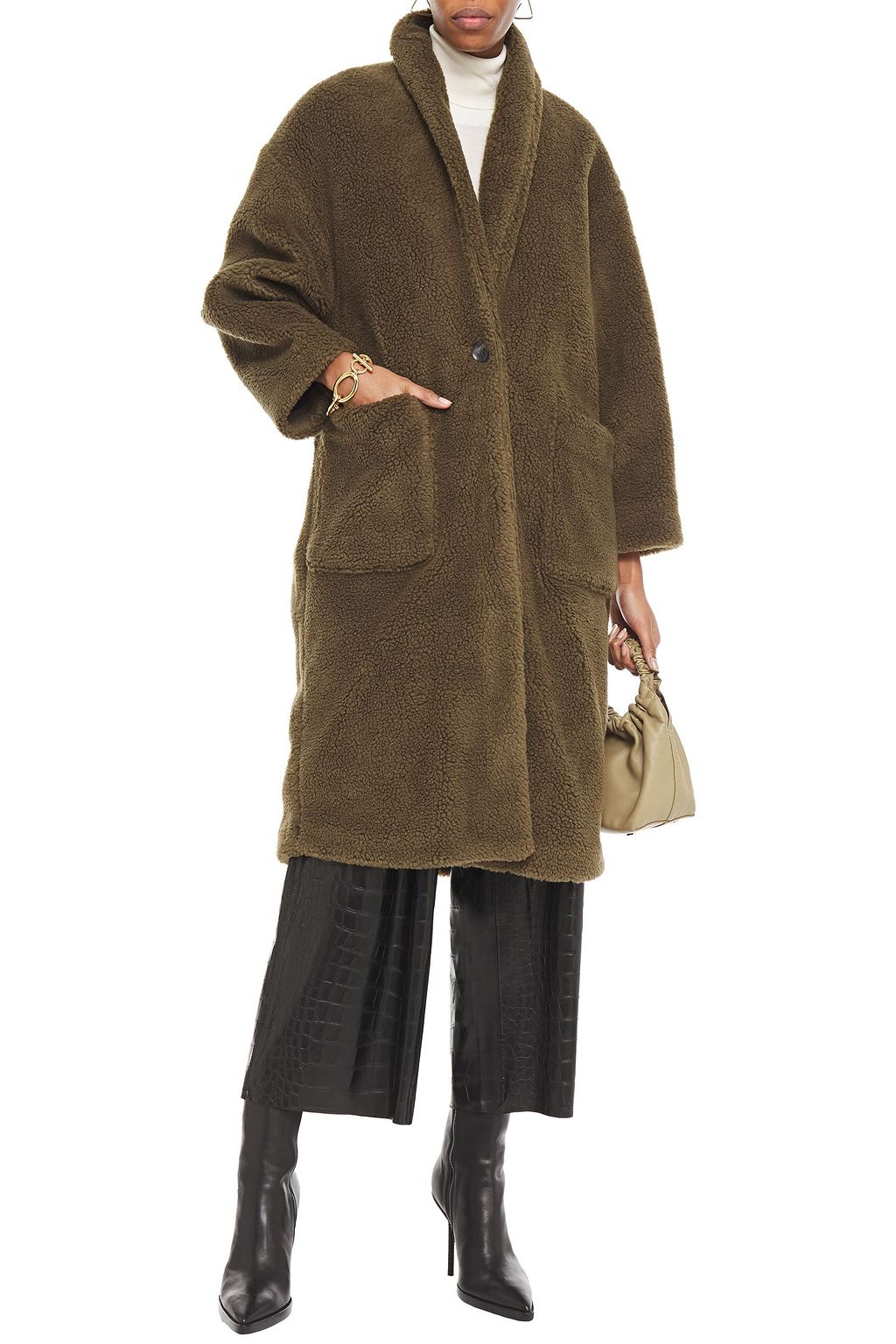 AMERICAN VINTAGE Patidole faux shearling coat