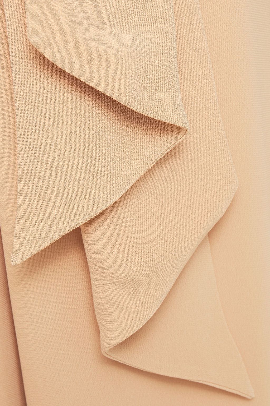 MOTHER OF PEARL Iona belted crepe wide-leg pants