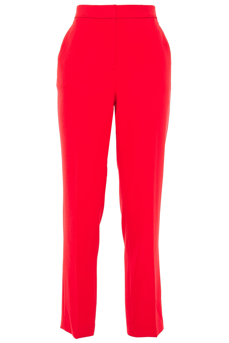 Rag & Bone Woman Crepe Straight-leg Pants Red Size 2