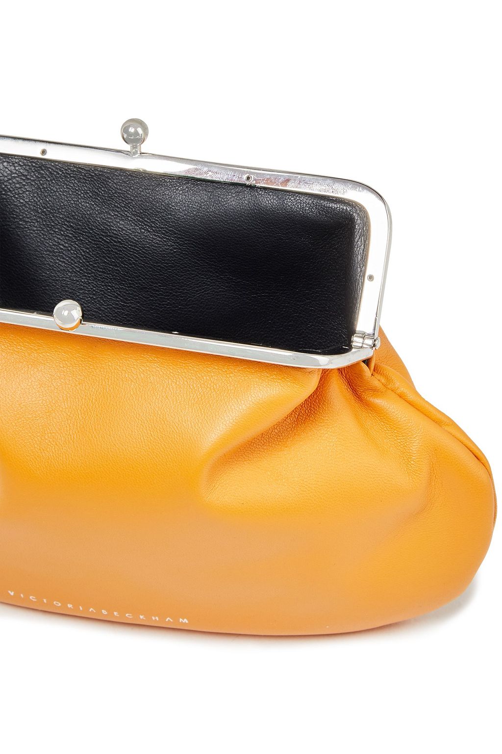 VICTORIA BECKHAM Pocket leather clutch