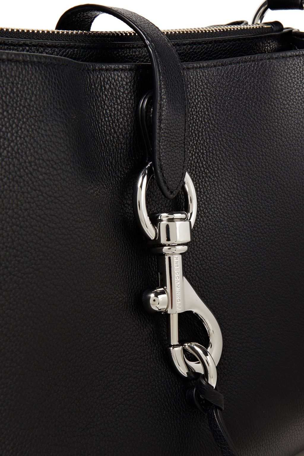 REBECCA MINKOFF Megan pebbled-leather tote