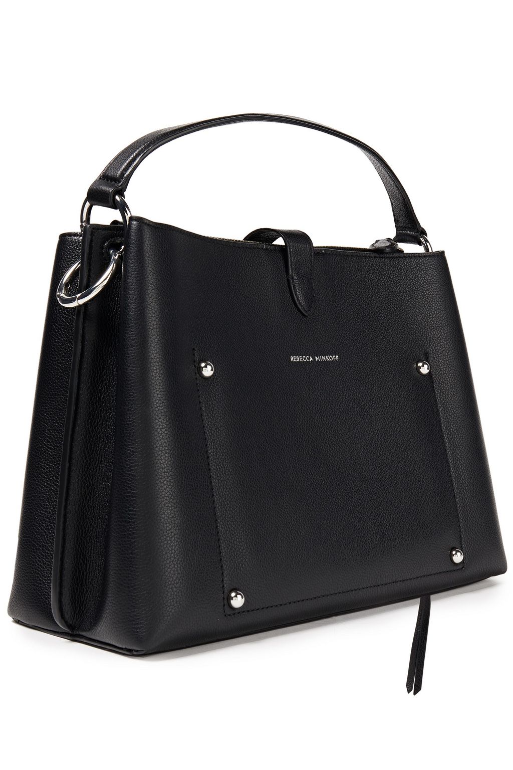 REBECCA MINKOFF Megan pebbled-leather tote