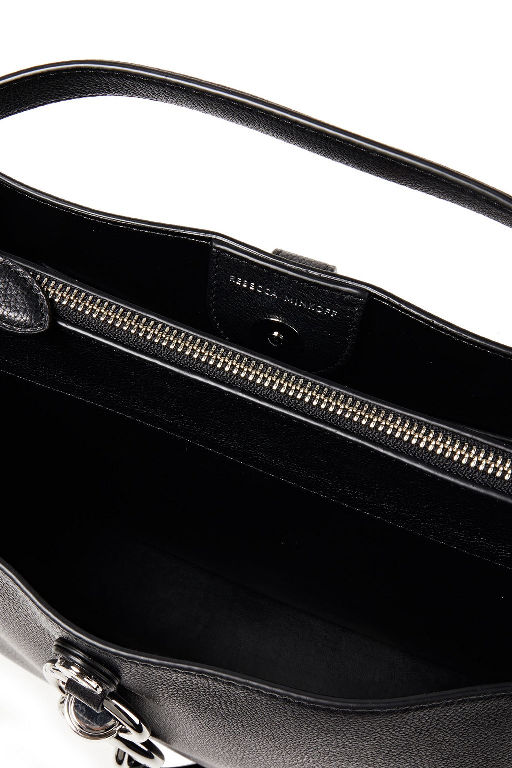 REBECCA MINKOFF Megan pebbled-leather tote
