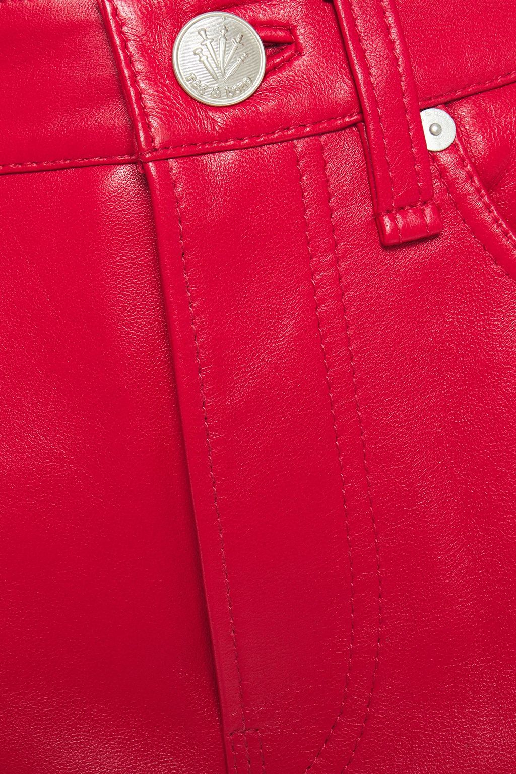 RAG & BONE Minirock aus Leder