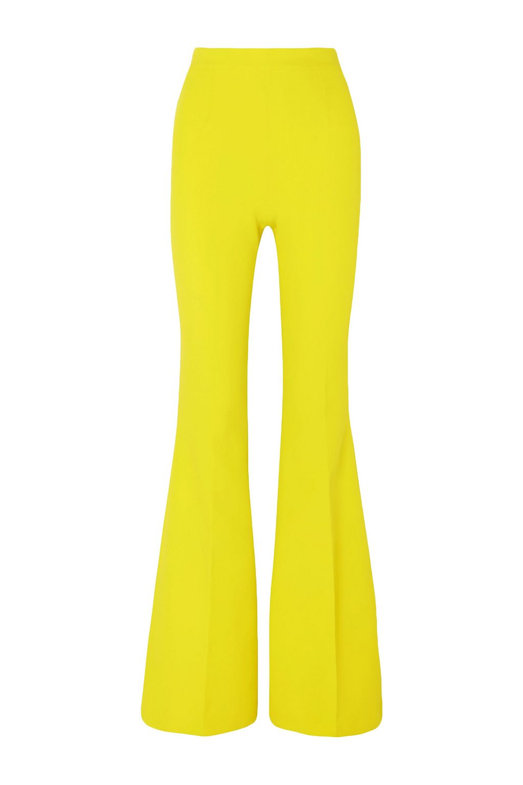 yellow flare pants