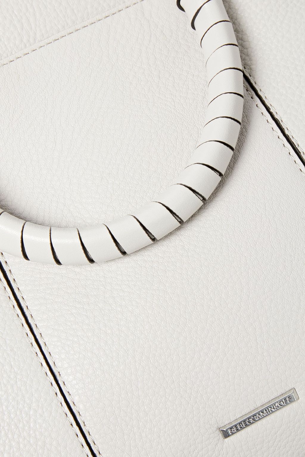 REBECCA MINKOFF Bree pebbled-leather tote