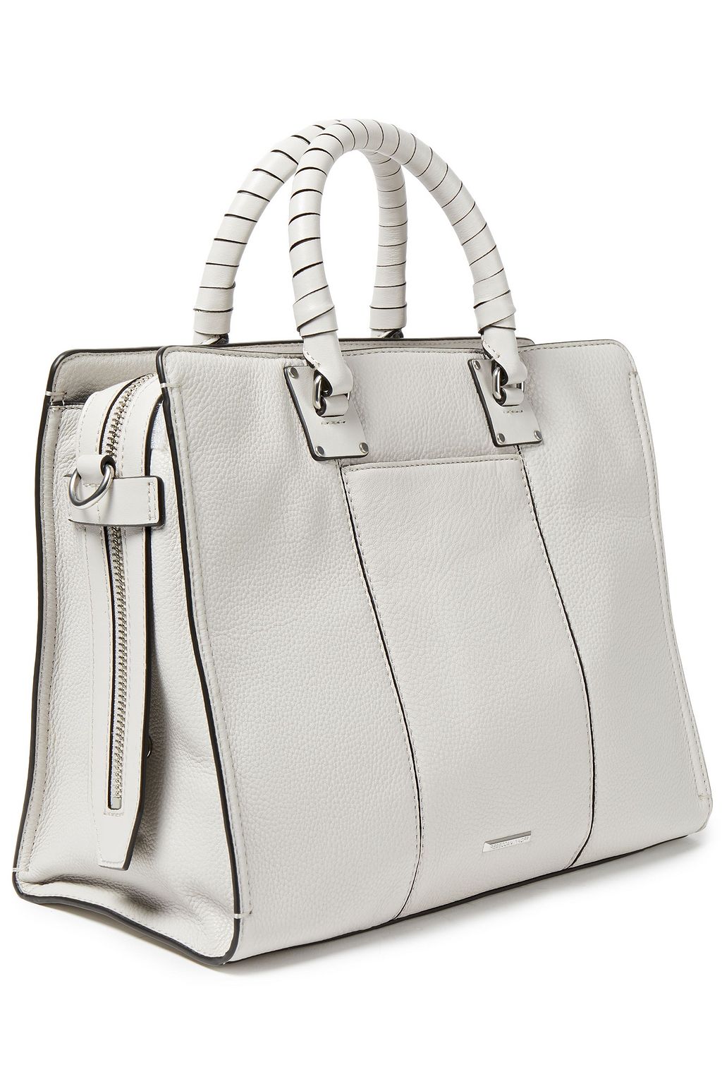 REBECCA MINKOFF Bree pebbled-leather tote