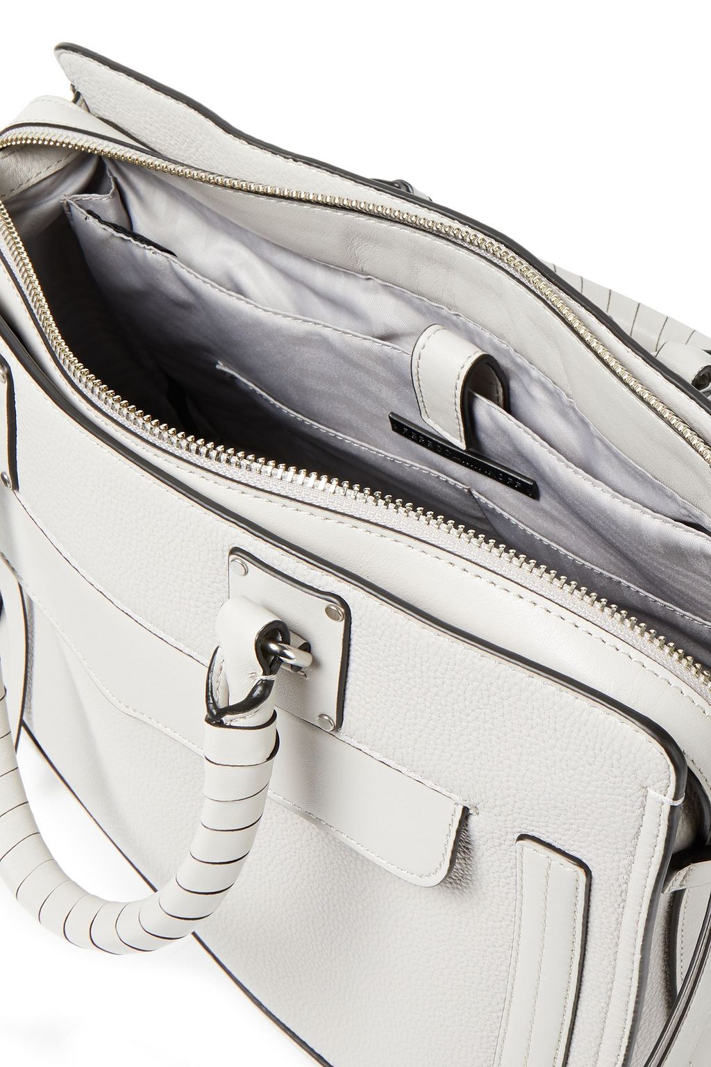 REBECCA MINKOFF Bree pebbled-leather tote