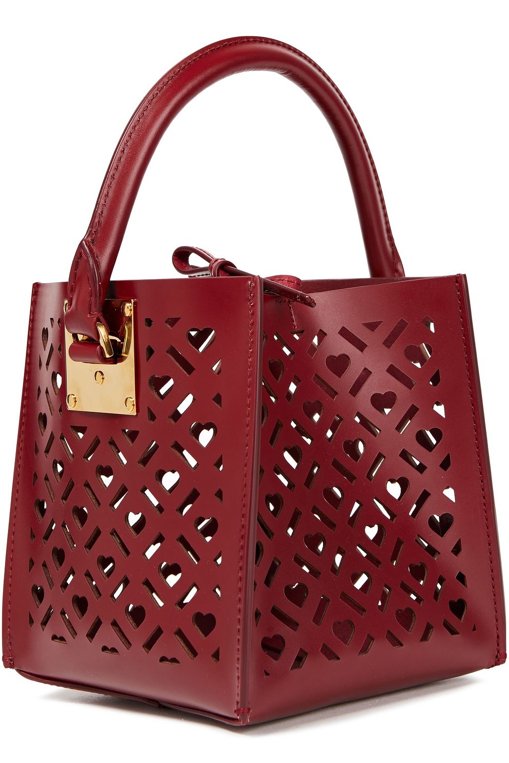 SOPHIE HULME Albion Nano laser-cut leather shoulder bag