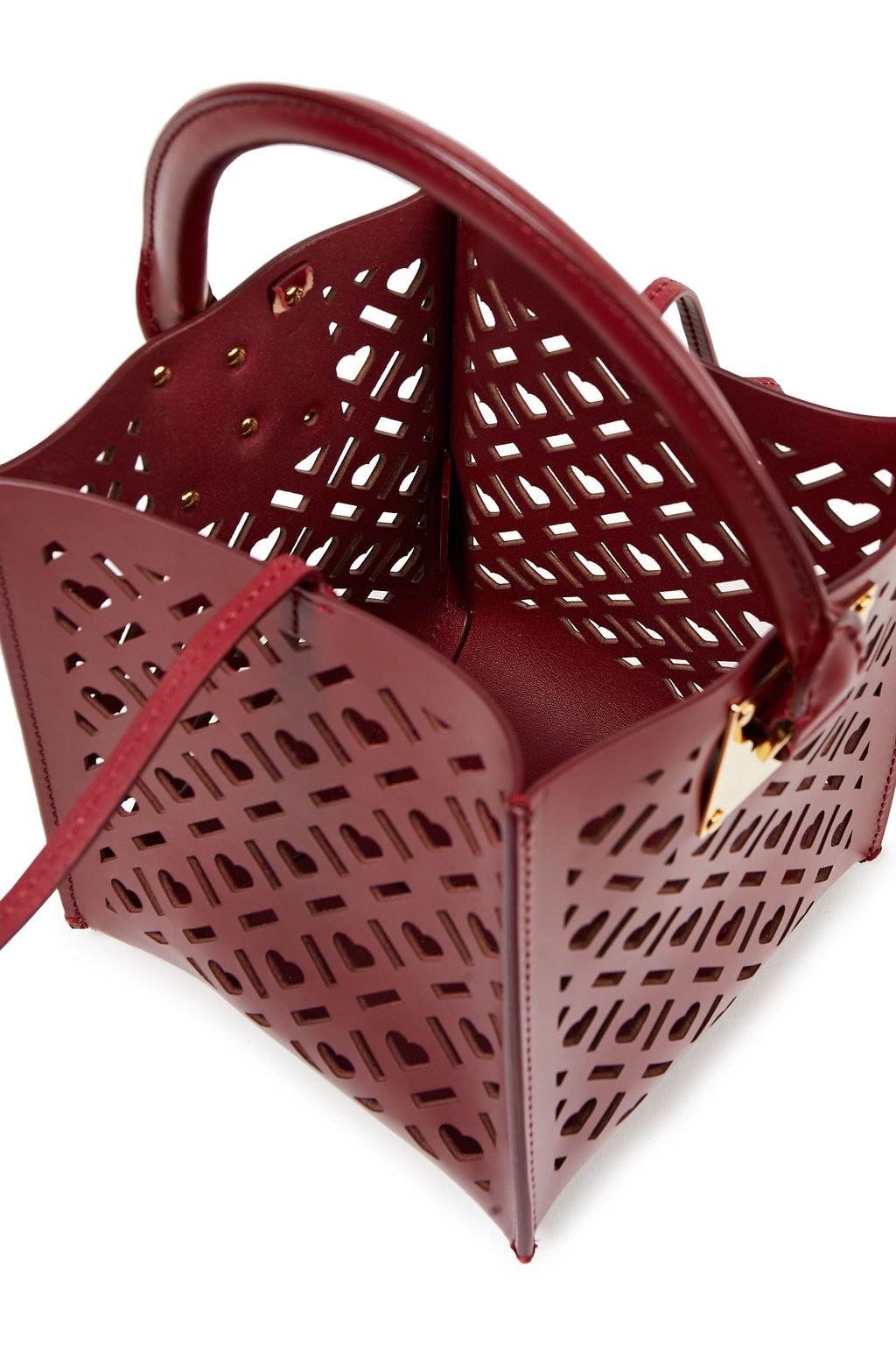 SOPHIE HULME Albion Nano laser-cut leather shoulder bag