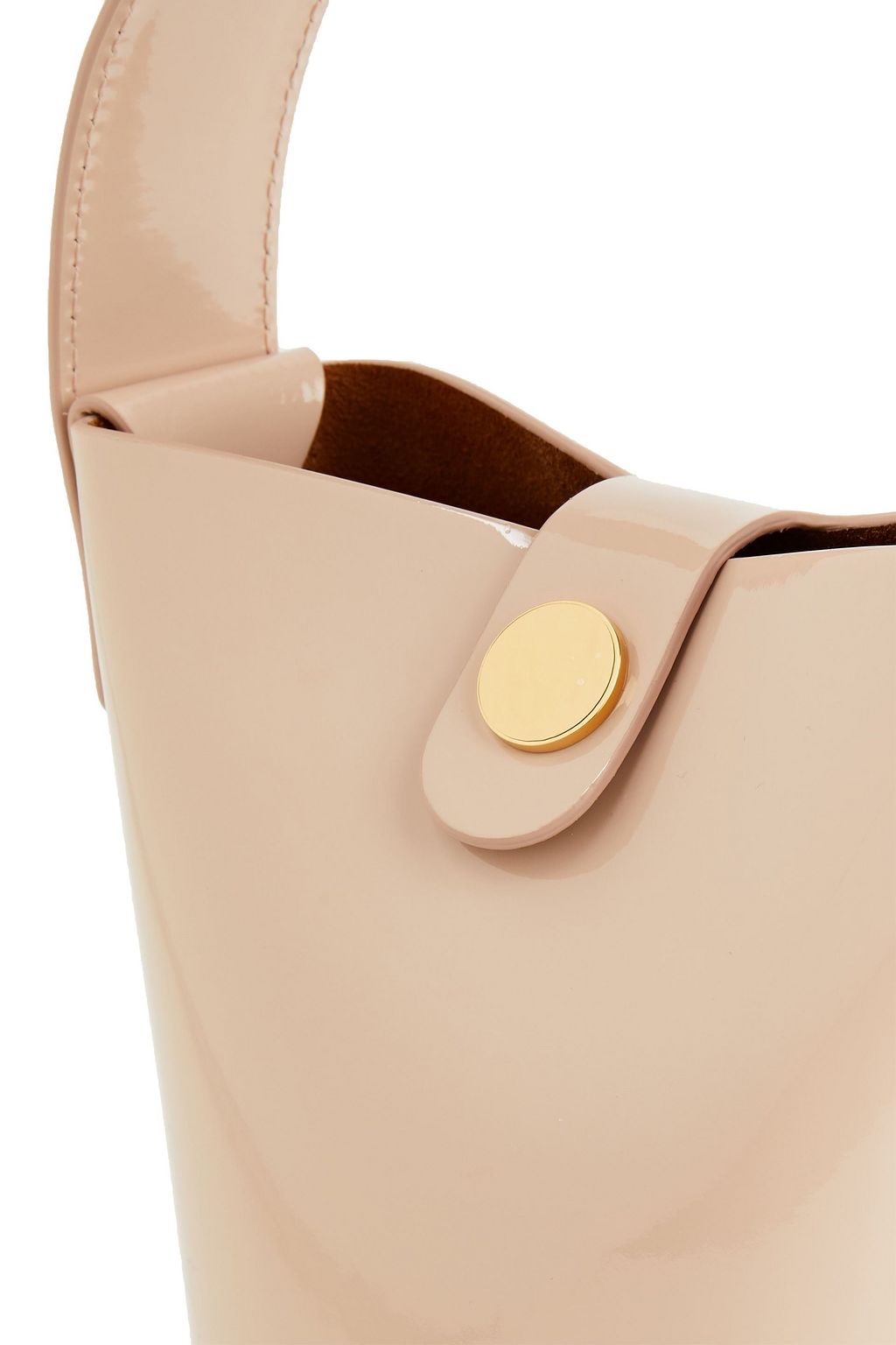 SOPHIE HULME Nano Swing patent-leather bucket bag