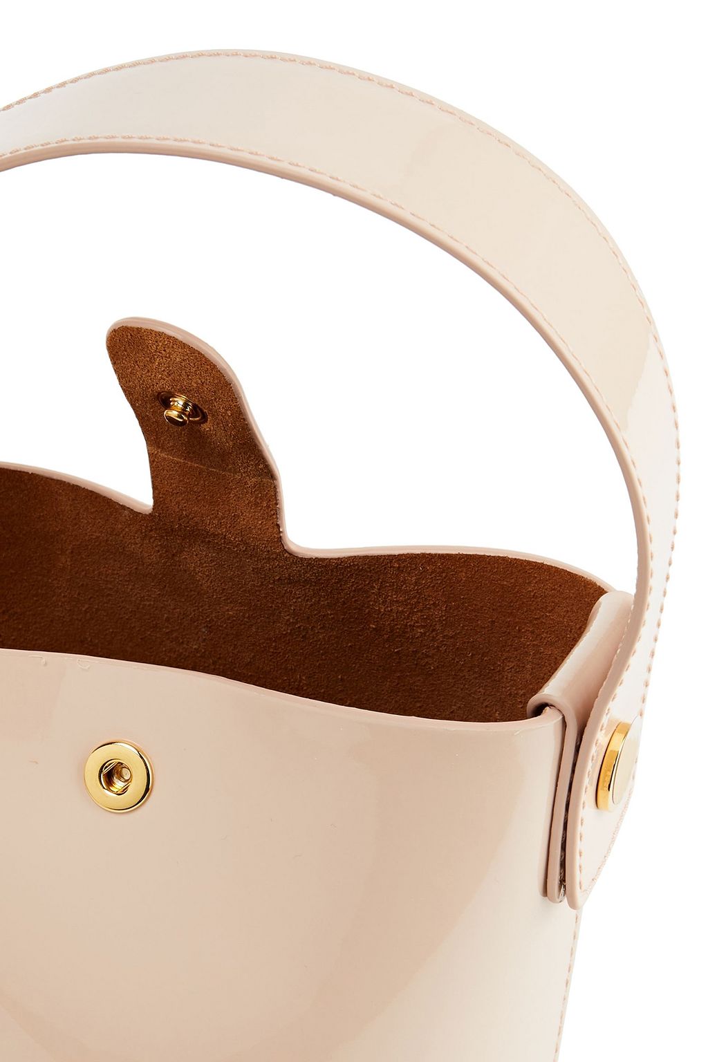 SOPHIE HULME Nano Swing patent-leather bucket bag