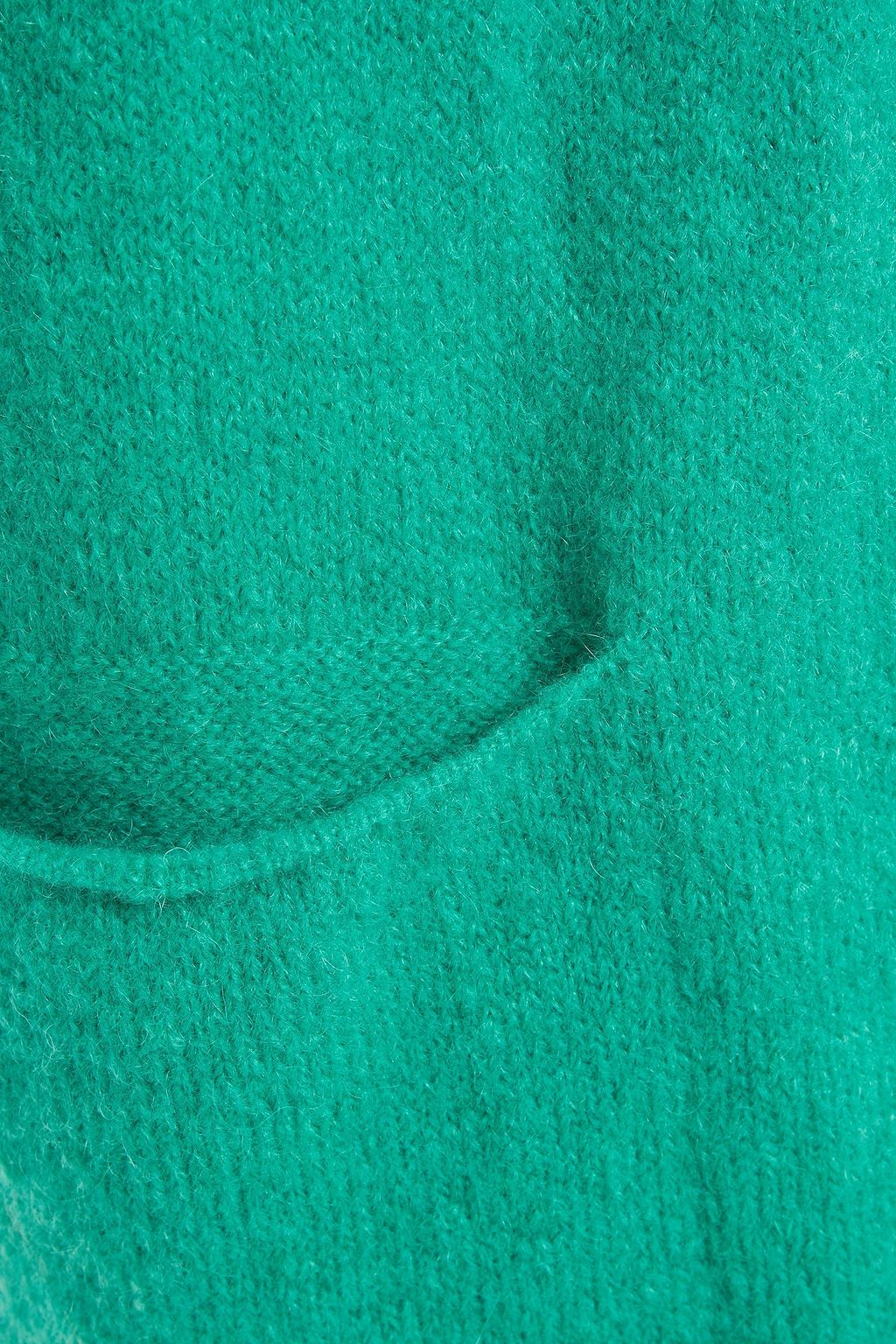 AMERICAN VINTAGE Vikiville belted brushed knitted cardigan